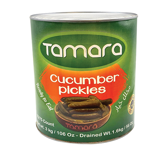 TAMARA PICKLED CUCUMBER TIN 3kj*6