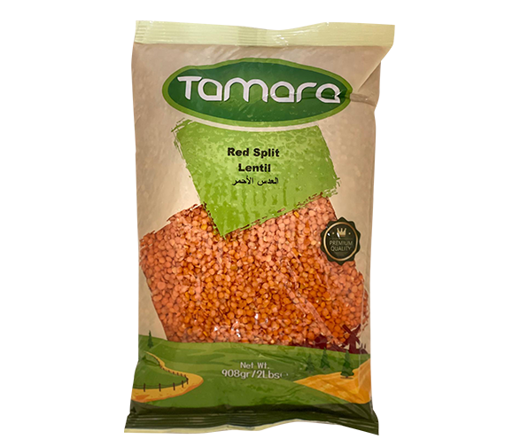 TAMARA RED SPLIT LENTIL 2lb*12