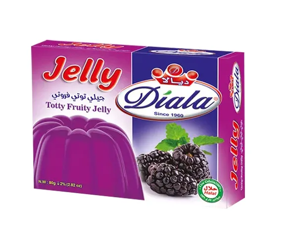 Diala blueberry jello 80g*24