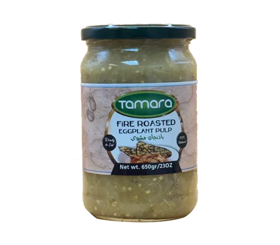 TAMARA ROASTED EGGPLANT PULP 650 G*12