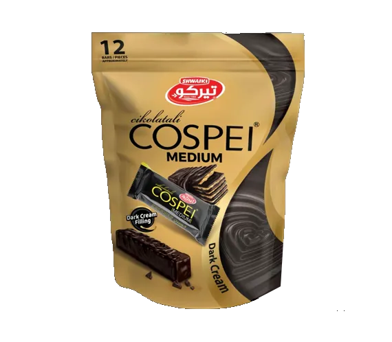 TERKO COSPEI DARK CHOCO WAFFER 15G*12PC*12